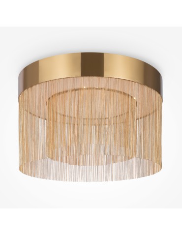 Maytoni Imaginary Lampa Sufitowa LED 36W 1300lm 3000K Złoty MOD190CL-L36G3K