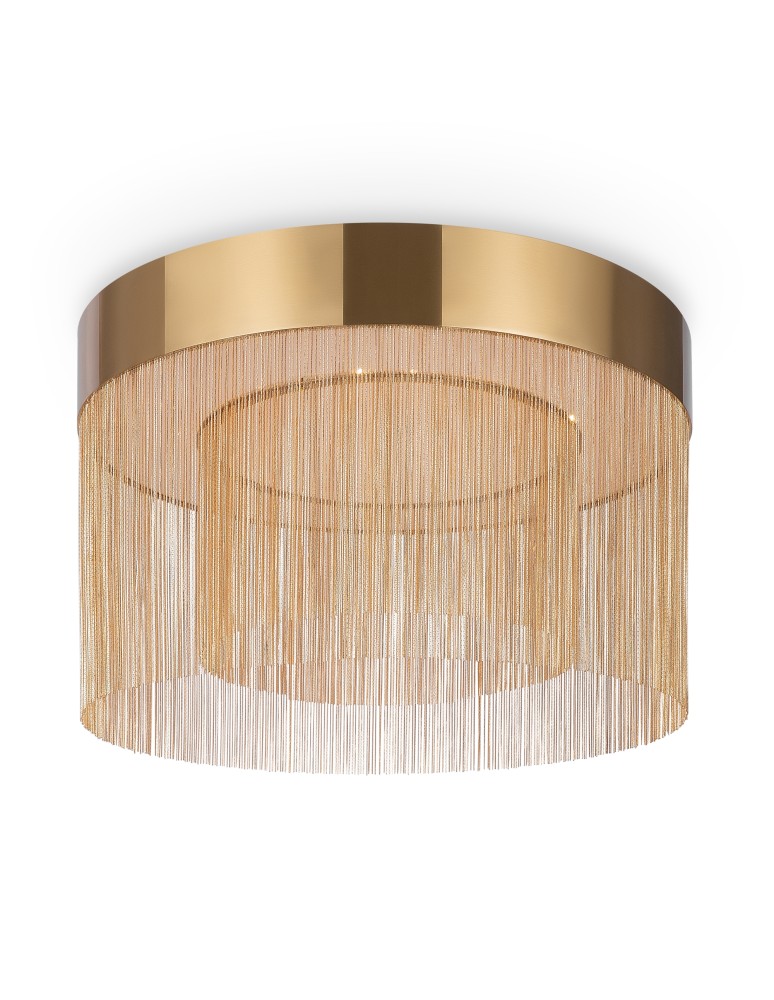 Maytoni Imaginary Lampa Sufitowa LED 36W 1300lm 3000K Złoty MOD190CL-L36G3K Maytoni Imaginary Lampa Sufitowa LED 36W 1300lm 3000K Złoty MOD190CL-L36G3K