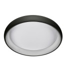 Lampy sufitowe - ITALUX Alessia Czarny Plafon LED 32W 1760lm 3000K 5280-832RC-BK-3 - produkt 1