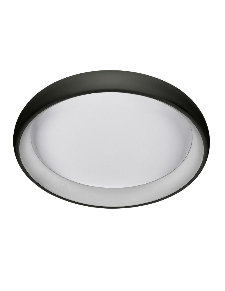 Lampy sufitowe - ITALUX Alessia Czarny Plafon LED 32W 1760lm 3000K 5280-832RC-BK-3 - produkt kolory-swiatla.pl 1