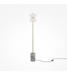 Maytoni Kyoto Lampa Podłogowa LED 11W 1300lm 3000K Złoty, Szary MOD178FL-L11G3K Maytoni Kyoto Lampa Podłogowa LED 11W 1300lm 3000K Złoty, Szary MOD178FL-L11G3K