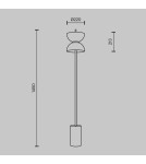 Maytoni Kyoto Lampa Podłogowa LED 11W 1300lm 3000K Złoty, Szary MOD178FL-L11G3K Maytoni Kyoto Lampa Podłogowa LED 11W 1300lm 3000K Złoty, Szary MOD178FL-L11G3K