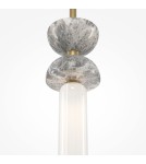 Lampy wiszące - Maytoni Kyoto Lampa Wisząca 1xG9 28W Złoty, Szary MOD178PL-01GR - product 2