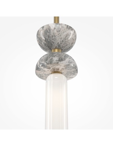 Maytoni Kyoto Lampa Wisząca 1xG9 28W Złoty, Szary MOD178PL-01GR - produkt 2