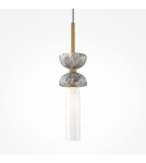 Lampy wiszące - Maytoni Kyoto Lampa Wisząca 1xG9 28W Złoty, Szary MOD178PL-01GR - product 3