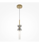 Lampy wiszące - Maytoni Kyoto Lampa Wisząca 1xG9 28W Złoty, Szary MOD178PL-01GR - product 4