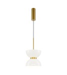 Maytoni Kyoto Lampa Wisząca LED 11W 1300lm 3000K Złoty MOD178PL-L11G3K Maytoni Kyoto Lampa Wisząca LED 11W 1300lm 3000K Złoty MOD178PL-L11G3K