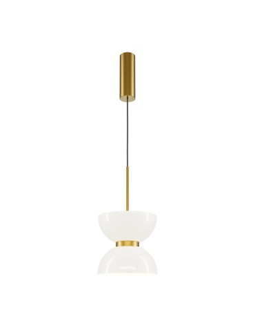 Maytoni Kyoto Lampa Wisząca LED 11W 1300lm 3000K Złoty MOD178PL-L11G3K
