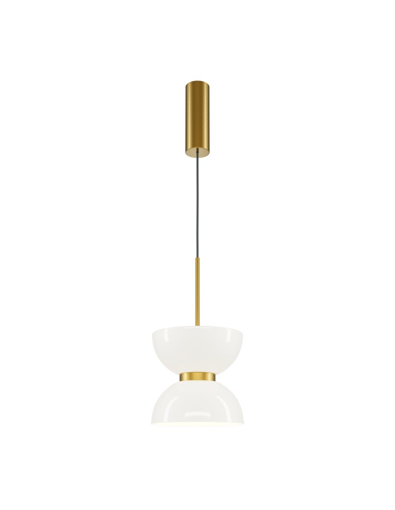 Maytoni Kyoto Lampa Wisząca LED 11W 1300lm 3000K Złoty MOD178PL-L11G3K Maytoni Kyoto Lampa Wisząca LED 11W 1300lm 3000K Złoty MOD178PL-L11G3K