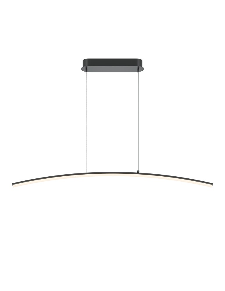 Maytoni Light Reflection Lampa Wisząca LED 15W 800lm 3000K Czarny MOD243PL-L18BK Maytoni Light Reflection Lampa Wisząca LED 15W 800lm 3000K Czarny MOD243PL-L18BK