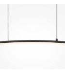 Maytoni Light Reflection Lampa Wisząca LED 15W 800lm 3000K Czarny MOD243PL-L18BK Maytoni Light Reflection Lampa Wisząca LED 15W 800lm 3000K Czarny MOD243PL-L18BK