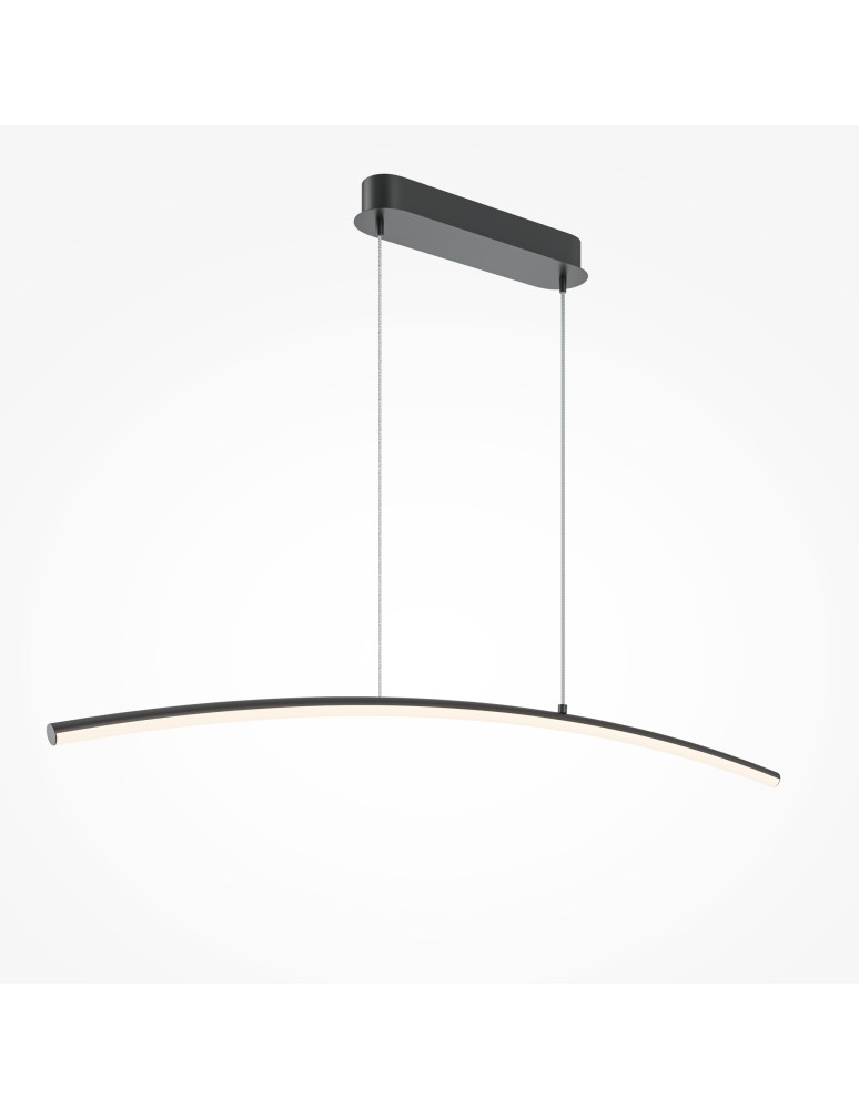 Maytoni Light Reflection Lampa Wisząca LED 15W 800lm 3000K Czarny MOD243PL-L18BK Maytoni Light Reflection Lampa Wisząca LED 15W 800lm 3000K Czarny MOD243PL-L18BK