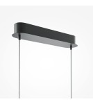 Maytoni Light Reflection Lampa Wisząca LED 15W 800lm 3000K Czarny MOD243PL-L18BK Maytoni Light Reflection Lampa Wisząca LED 15W 800lm 3000K Czarny MOD243PL-L18BK
