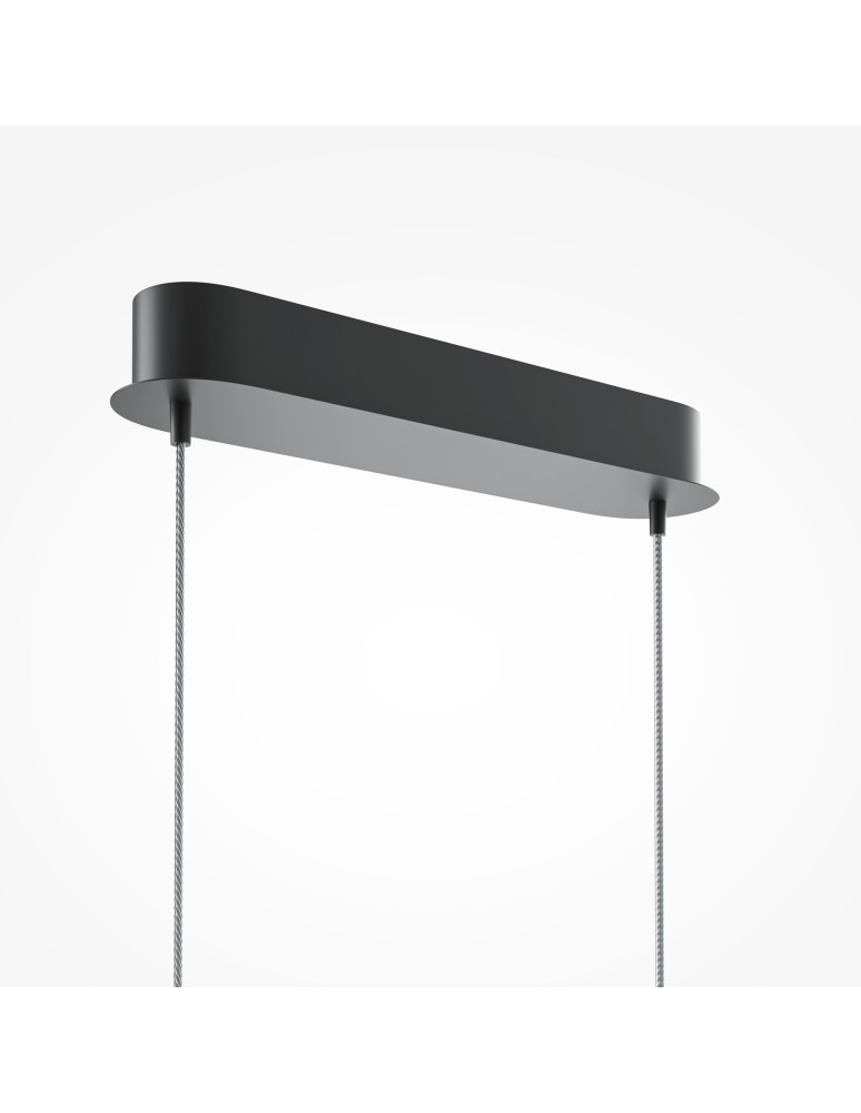 Maytoni Light Reflection Lampa Wisząca LED 15W 800lm 3000K Czarny MOD243PL-L18BK Maytoni Light Reflection Lampa Wisząca LED 15W 800lm 3000K Czarny MOD243PL-L18BK