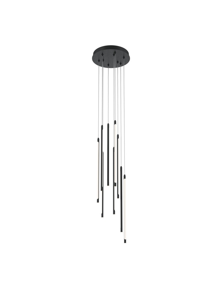 Maytoni Light stick Lampa Wisząca Rurki LED 46W 3350lm 3000K Czarny MOD236PL-L54B3K Maytoni Light stick Lampa Wisząca Rurki LED 46W 3350lm 3000K Czarny MOD236PL-L54B3K