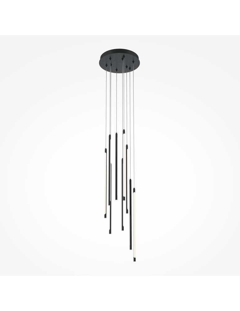 Maytoni Light stick Lampa Wisząca Rurki LED 46W 3350lm 3000K Czarny MOD236PL-L54B3K Maytoni Light stick Lampa Wisząca Rurki LED 46W 3350lm 3000K Czarny MOD236PL-L54B3K