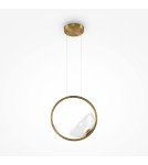 Maytoni Lunare Lampa Wisząca LED 5W 450lm 3000K Mosiądz MOD327PL-L5BS3K Maytoni Lunare Lampa Wisząca LED 5W 450lm 3000K Mosiądz MOD327PL-L5BS3K