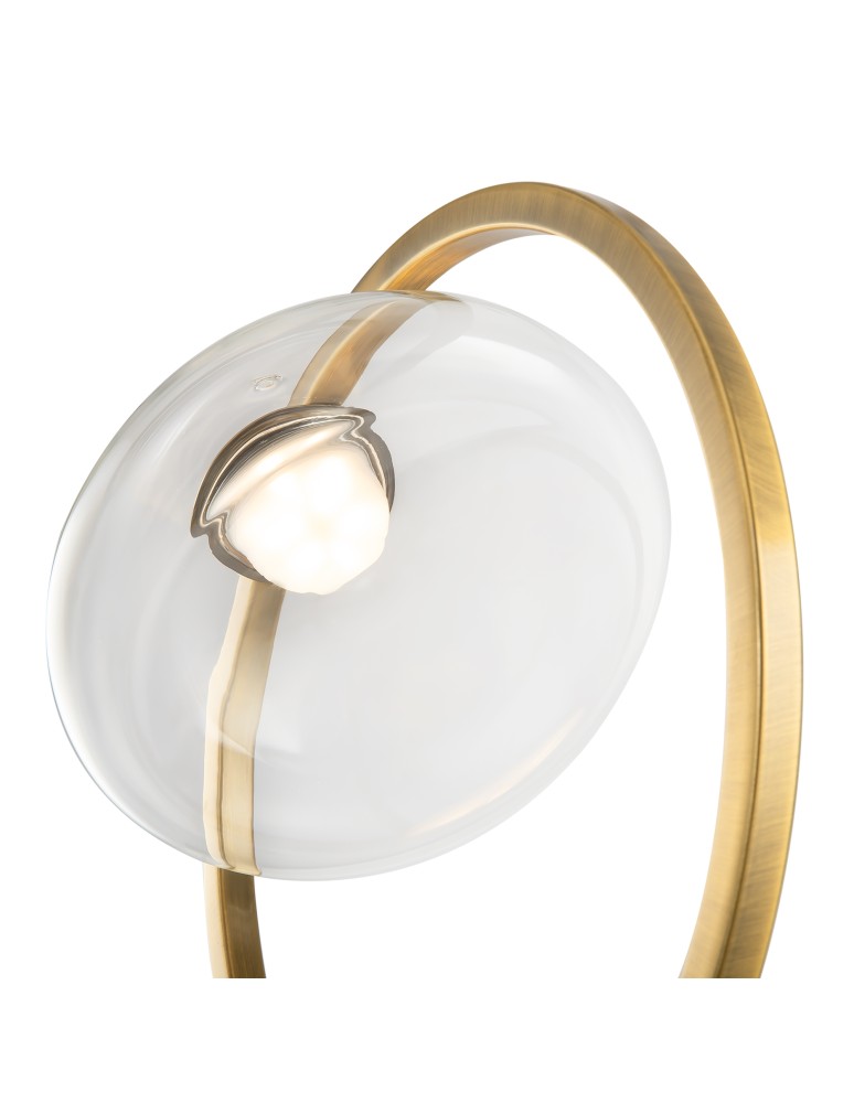 Maytoni Lunare Kinkiet Designerski LED 5W 450lm 3000K Mosiądz MOD327WL-L5BS3K Maytoni Lunare Kinkiet Designerski LED 5W 450lm 3000K Mosiądz MOD327WL-L5BS3K