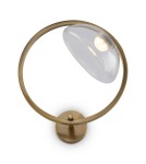 Kinkiety - Maytoni Lunare Kinkiet Designerski LED 5W 450lm 3000K Mosiądz MOD327WL-L5BS3K1 - product 3