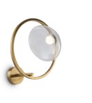 Kinkiety - Maytoni Lunare Kinkiet Designerski LED 5W 450lm 3000K Mosiądz MOD327WL-L5BS3K1 - product 4