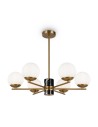 Maytoni Marble Żyrandol Nowoczesny Kule 6xE27 60W Mosiądz MOD187PL-06BS