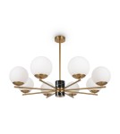 Maytoni Marble Żyrandol Nowoczesny Kule 8xE27 60W Mosiądz MOD187PL-08BS Maytoni Marble Żyrandol Nowoczesny Kule 8xE27 60W Mosiądz MOD187PL-08BS