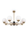 Maytoni Marble Żyrandol Nowoczesny Kule 8xE27 60W Mosiądz MOD187PL-08BS