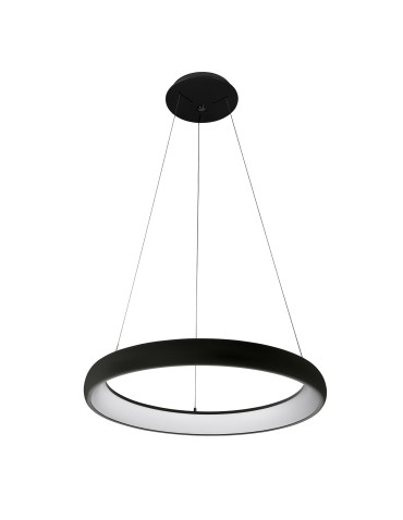 ITALUX Alessia Czarny Wisząca LED 50W 2750lm 3000K 5280-850RP-BK-3