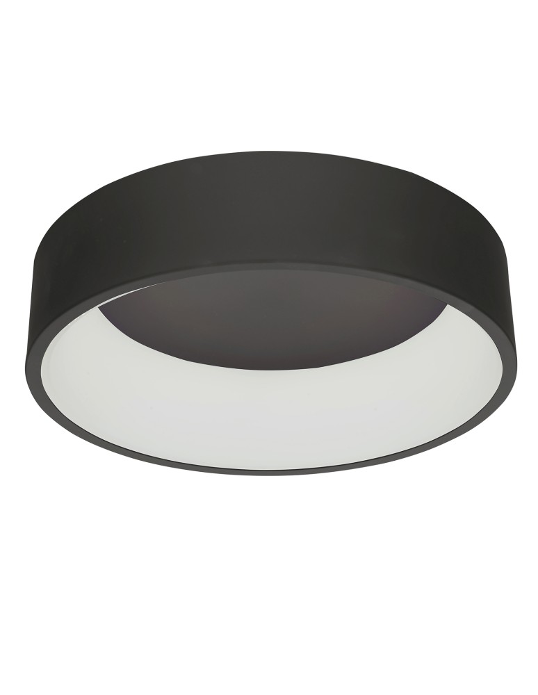 Lampy sufitowe - ITALUX Chiara Czarny Plafon LED 32W 1760lm 3000K 3945-832RC-BK-3 - produkt kolory-swiatla.pl 1