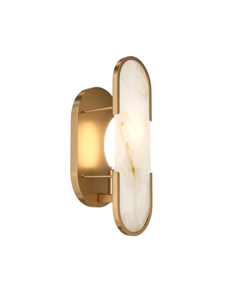 Maytoni Marmo Kinkiet/Ścienna 1xE14 40W Złoty MOD099WL-01G3