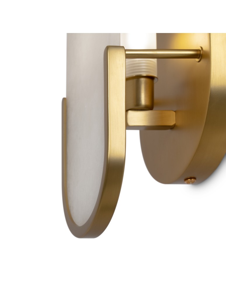 Maytoni Marmo Kinkiet/Ścienna 1xE14 40W Złoty MOD099WL-01G3