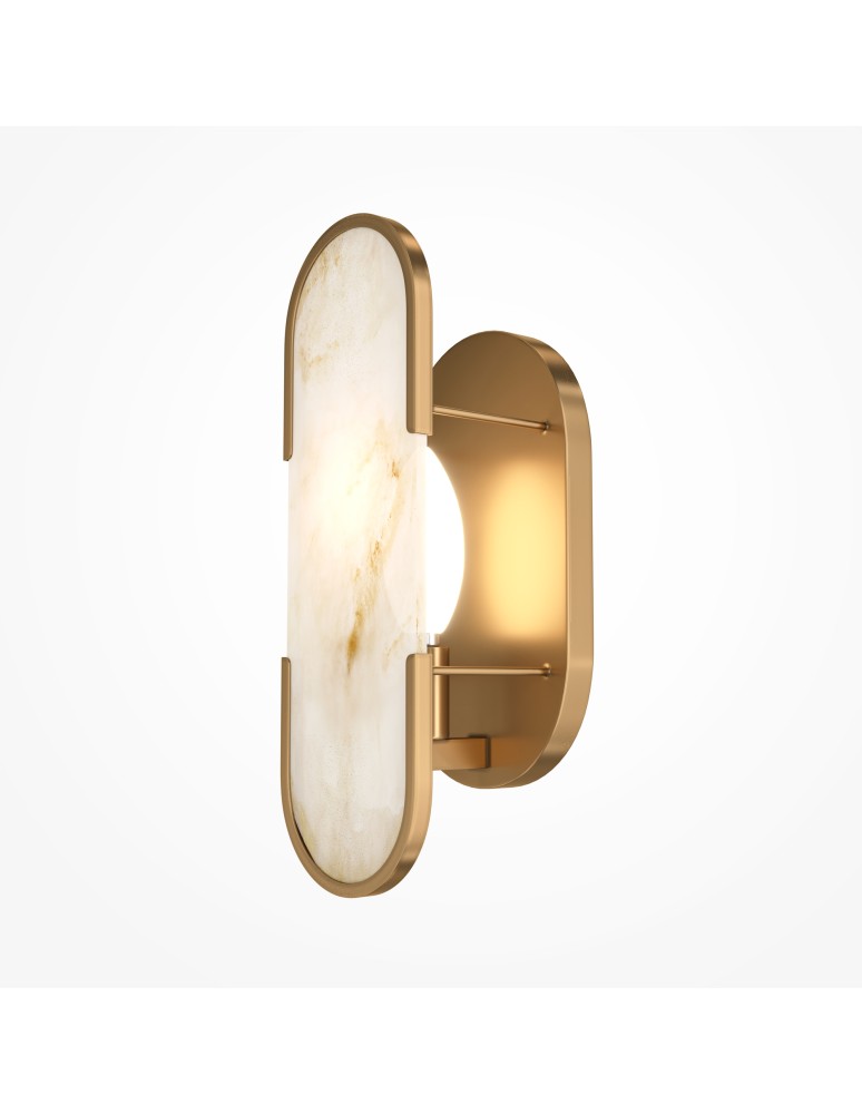 Maytoni Marmo Kinkiet/Ścienna 1xE14 40W Złoty MOD099WL-01G3