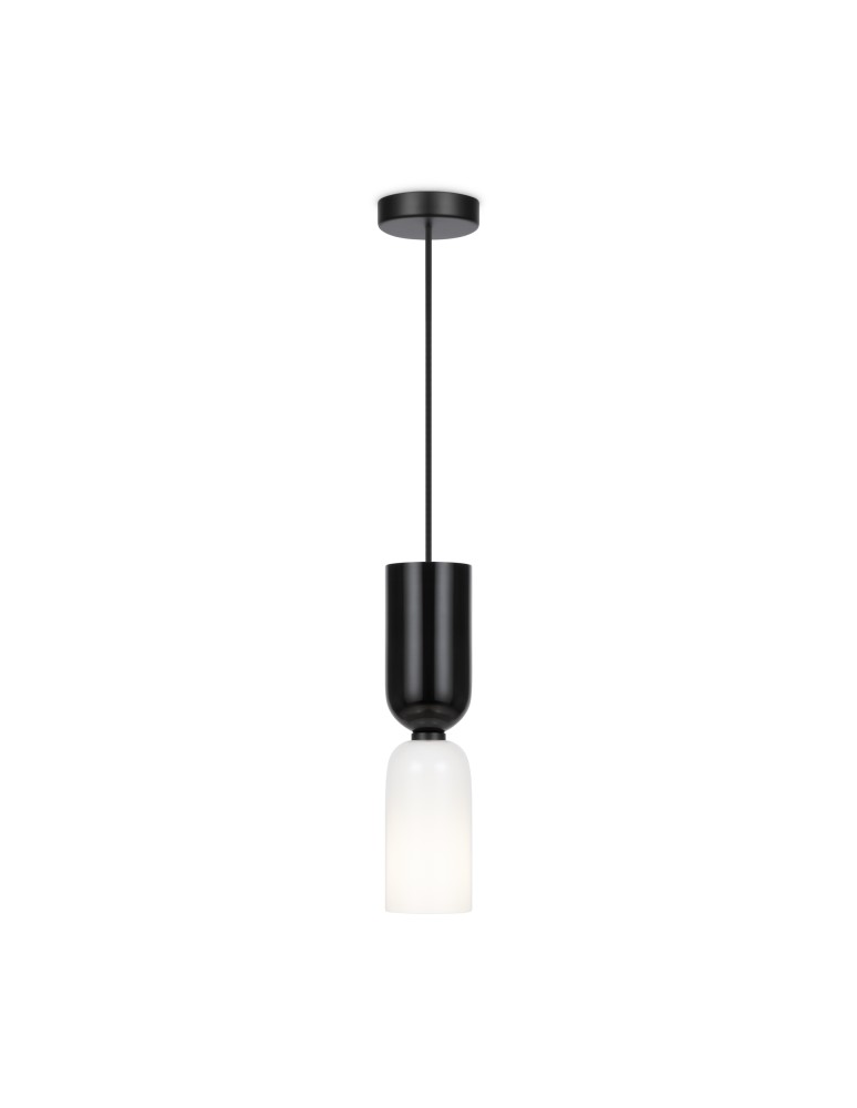 Maytoni Memory Lampa Wisząca 1xE14 40W Czarny MOD177PL-01B