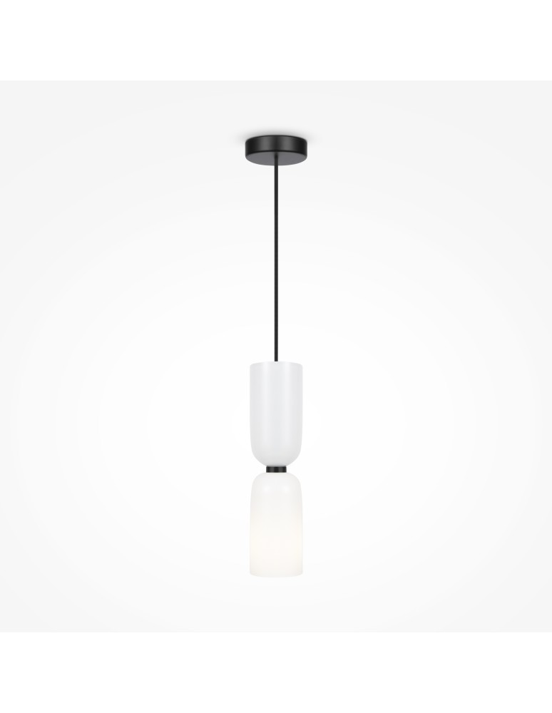 Maytoni Memory Lampa Wisząca 1xE14 40W Czarny MOD177PL-01W