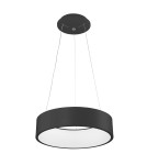 Lampy wiszące okręgi - ITALUX Chiara Czarny Wisząca LED 32W 1760lm 3000K 3945-832RP-BK-3 - product 1