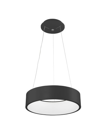 ITALUX Chiara Czarny Wisząca LED 32W 1760lm 3000K 3945-832RP-BK-3