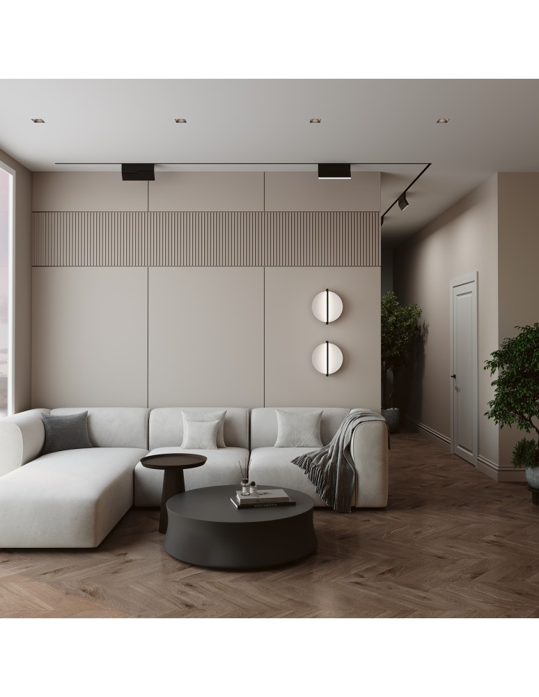 Maytoni Mira Kinkiet Designerski LED 14W 200lm 3000K Czarny MOD279WL-L14B3K Maytoni Mira Kinkiet Designerski LED 14W 200lm 3000K Czarny MOD279WL-L14B3K