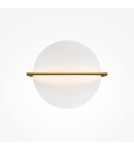 Maytoni Mira Kinkiet Designerski LED 14W 300lm 3000K Złoty MOD279WL-L14G3K Maytoni Mira Kinkiet Designerski LED 14W 300lm 3000K Złoty MOD279WL-L14G3K