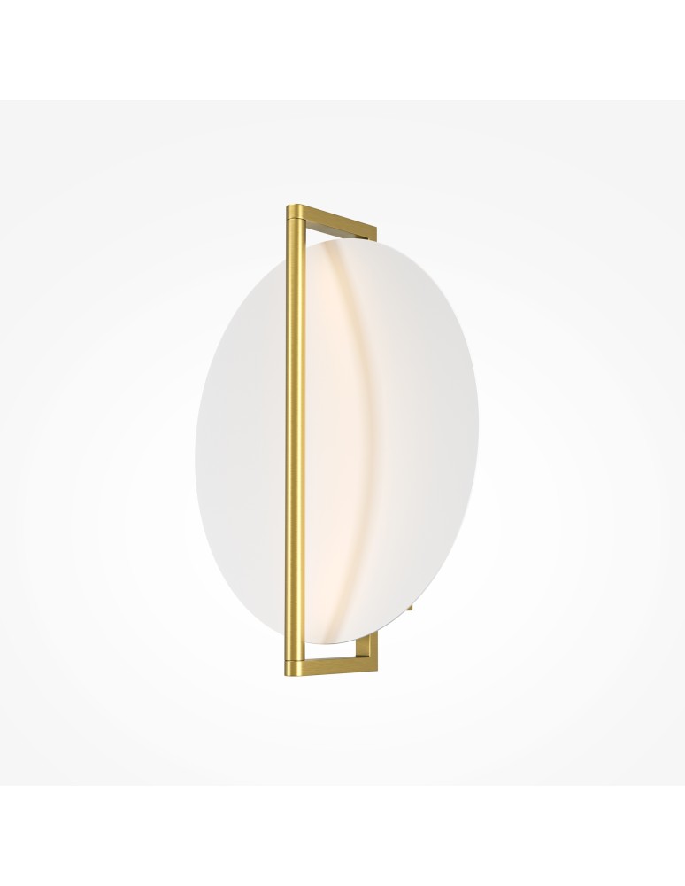 Maytoni Mira Kinkiet Designerski LED 14W 300lm 3000K Złoty MOD279WL-L14G3K Maytoni Mira Kinkiet Designerski LED 14W 300lm 3000K Złoty MOD279WL-L14G3K