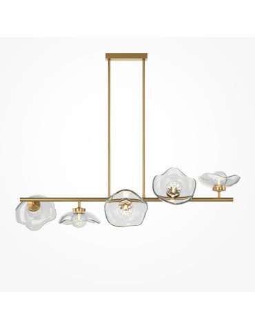 Maytoni Miracle Lampa Wisząca 5xG9 28W Mosiądz MOD207PL-05BS