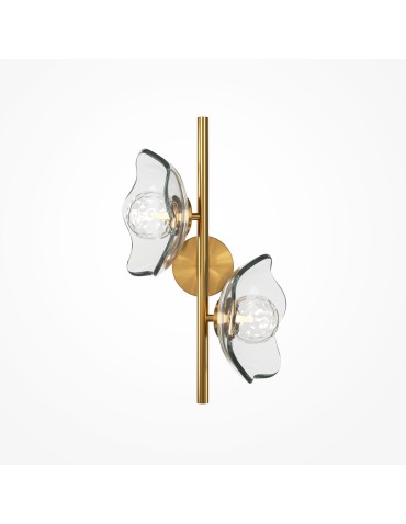 Maytoni Miracle Kinkiet/Ścienna 2xG9 28W Mosiądz MOD207WL-02BS