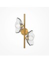 Maytoni Miracle Kinkiet/Ścienna 2xG9 28W Mosiądz MOD207WL-02BS