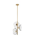 Lampy wiszące - Maytoni Miracle Lampa Wisząca 3xG9 28W Mosiądz MOD207PL-03BS - product 2