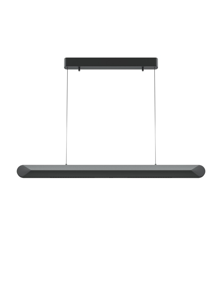 Maytoni Motion Lampa Wisząca Pozioma Nowoczesna nad Biurko/Wyspę LED 40W 2000lm 3000K Czarny MOD276PL-L40B3K Maytoni Motion Lampa Wisząca Pozioma Nowoczesna nad Biurko/Wyspę LED 40W 2000lm 3000K Czarny MOD276PL-L40B3K