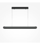 Maytoni Motion Lampa Wisząca Pozioma Nowoczesna nad Biurko/Wyspę LED 40W 2000lm 3000K Czarny MOD276PL-L40B3K Maytoni Motion Lampa Wisząca Pozioma Nowoczesna nad Biurko/Wyspę LED 40W 2000lm 3000K Czarny MOD276PL-L40B3K
