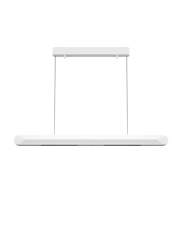Maytoni Motion Lampa Wisząca Pozioma Nowoczesna nad Biurko/Wyspę LED 40W 2500lm 3000K Biały MOD276PL-L40W3K Maytoni Motion Lampa Wisząca Pozioma Nowoczesna nad Biurko/Wyspę LED 40W 2500lm 3000K Biały MOD276PL-L40W3K