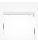 Maytoni Motion Lampa Wisząca Pozioma Nowoczesna nad Biurko/Wyspę LED 40W 2500lm 3000K Biały MOD276PL-L40W3K Maytoni Motion Lampa Wisząca Pozioma Nowoczesna nad Biurko/Wyspę LED 40W 2500lm 3000K Biały MOD276PL-L40W3K