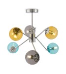 Żyrandole nowoczesne - Maytoni Nancy Żyrandol Nowoczesny 6xE14 40W Chrom MOD139PL-06CH - product 1