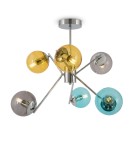 Żyrandole nowoczesne - Maytoni Nancy Żyrandol Nowoczesny 6xE14 40W Chrom MOD139PL-06CH - product 6