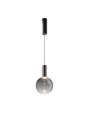 Maytoni Nebula Lampa Wisząca Szklane Kule LED 4W 400lm 3000K Czarny MOD182PL-L4B3K